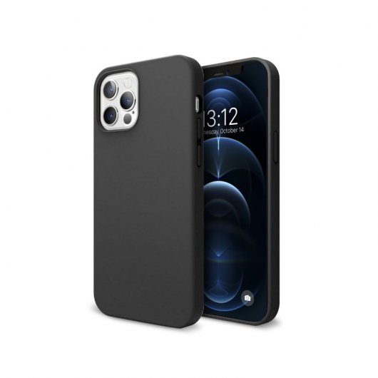 Nueboo Funda Soft Negra para iPhone 12 Pro Max