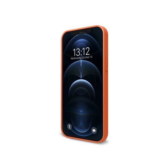 Nueboo Funda Soft Naranja para iPhone 12 Pro Max