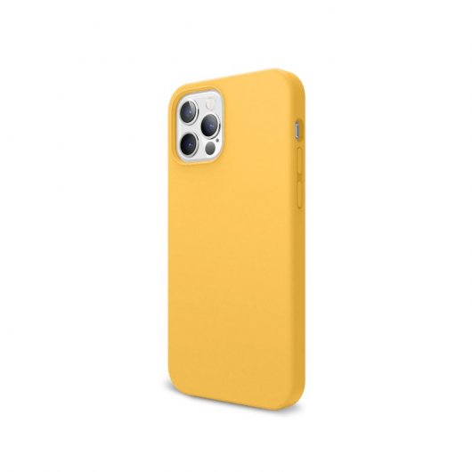 Nueboo Funda Soft Amarilla para iPhone 12 Pro Max