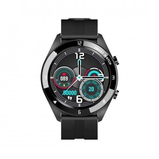 Watchuu Round Series 3 Reloj Bluetooth Negro