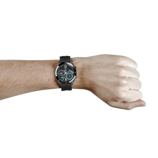 Watchuu Round Series 3 Reloj Bluetooth Negro