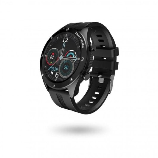Watchuu Round Series 3 Reloj Bluetooth Negro