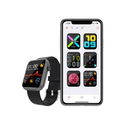 Watchuu X Series Reloj Bluetooth Negro
