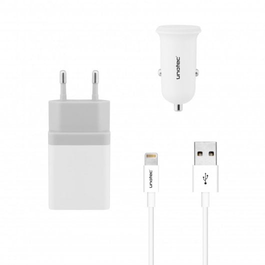 Unotec Set Cargador para iPhone 12/12 Pro