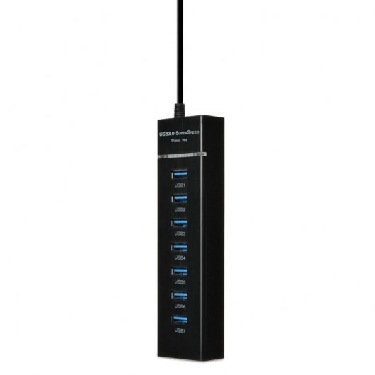 Unotec Hub de 7 Puertos USB 3.0