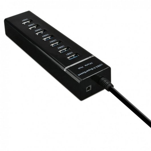 Unotec Hub de 7 Puertos USB 3.0