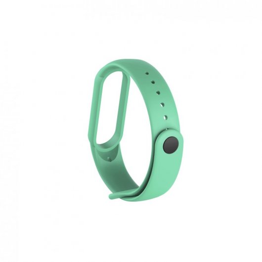 Nueboo Correa de Silicona Verde Aguamarina para Xiaomi Mi Band 5/6/7/Amazfit 5