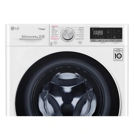 LG F4DN4008S1W Lavasecadora Carga Frontal 8Kg/5Kg E Blanca