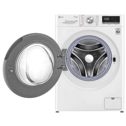 LG F4DN4008S1W Lavasecadora Carga Frontal 8Kg/5Kg E Blanca