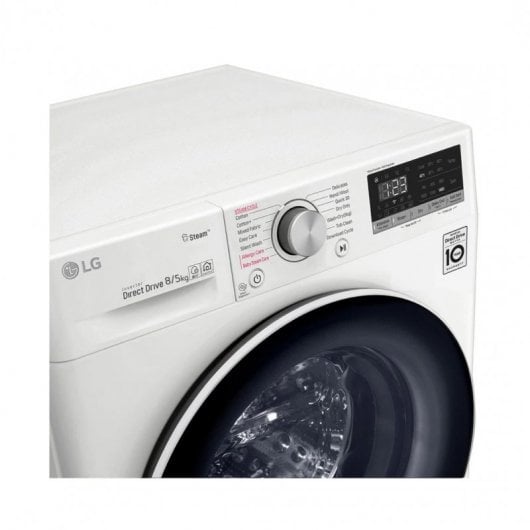 LG F4DN4008S1W Lavasecadora Carga Frontal 8Kg/5Kg E Blanca