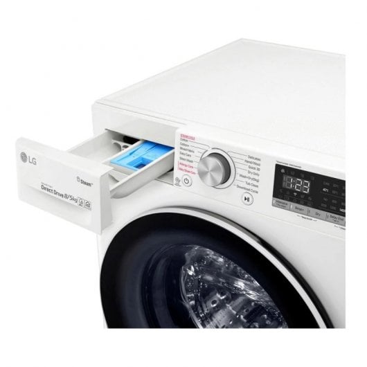 LG F4DN4008S1W Lavasecadora Carga Frontal 8Kg/5Kg E Blanca