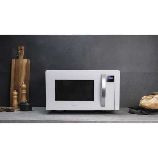 Cecotec GrandHeat 2300 Flatbed Touch White Microondas 23L 800W Blanco