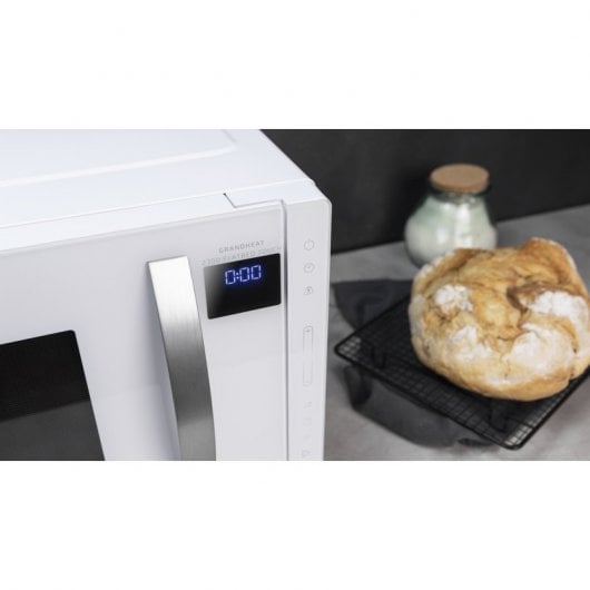 Cecotec GrandHeat 2300 Flatbed Touch White Microondas 23L 800W Blanco