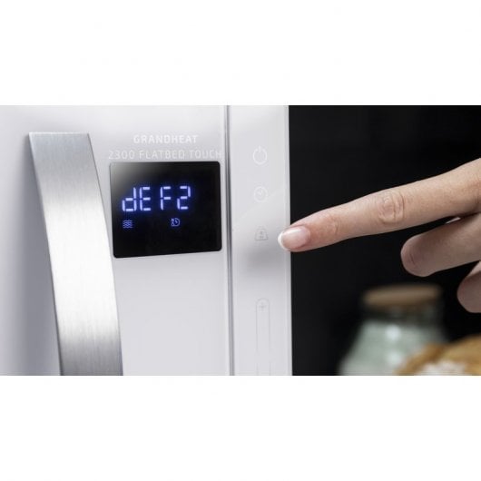 Cecotec GrandHeat 2300 Flatbed Touch White Microondas 23L 800W Blanco