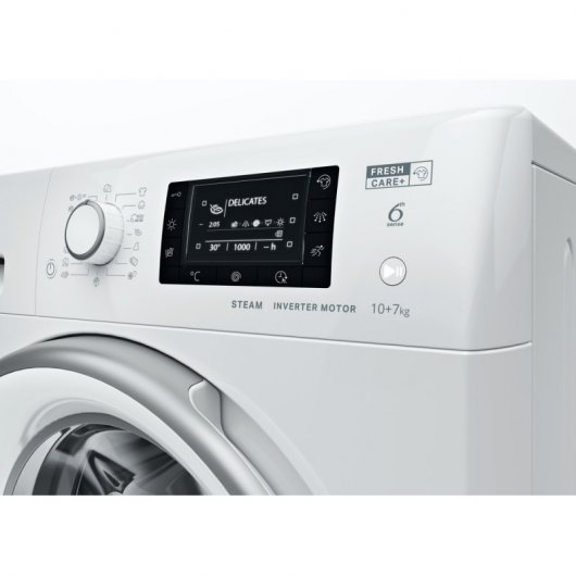Whirlpool FWDD 1071682 WSV EU N Lavasecadora Carga Frontal 10Kg/7Kg E Blanca