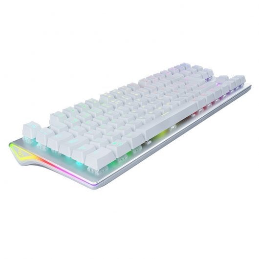 Newskill Serike TKL Ivory Red Teclado Mecánico Gaming Full RGB Switch Red