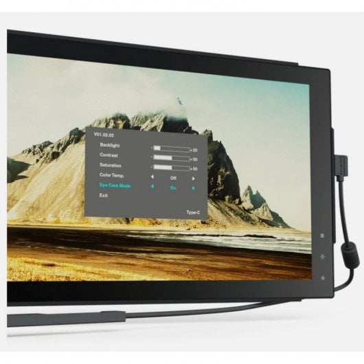 Mobile Pixels Trio Sistema de Monitor Portátil de 14" para Computadores Portáteis