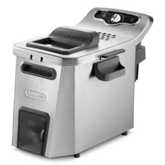Oliefriteuse DeLonghi F44532CZ 5 L 3200 W Kijkvenster met Oliefiltersysteem