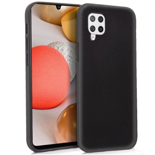 Coque en silicone noire cool pour Samsung Galaxy A42 5G