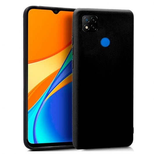 Cool Funda Silicona Negra para Xiaomi Redmi 9C