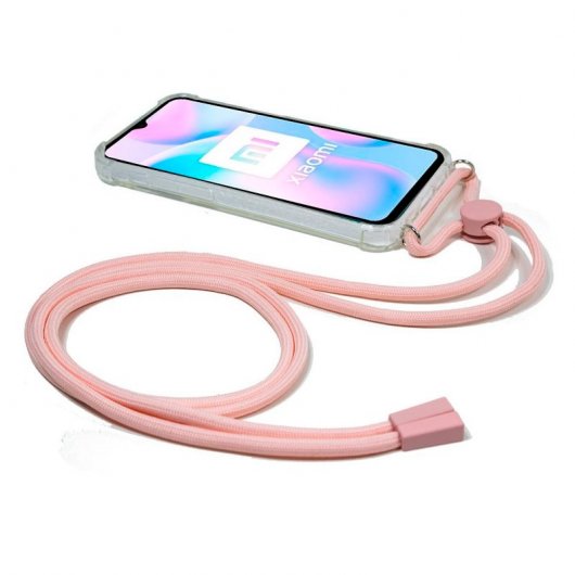 Étui avec lanière rose cool pour Xiaomi Redmi 9A/9AT