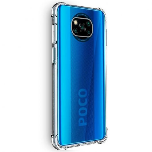 Cool Funda AntiShock Transparente para Xiaomi Pocophone X3/ X3 Pro
