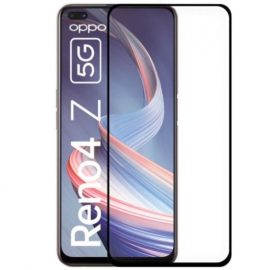 Cool Protector Cristal Templado 3D Negro para Oppo Reno 4Z