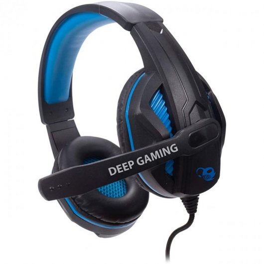 CoolBox DeepBlue G3 Auriculares Gaming Negro/Azul