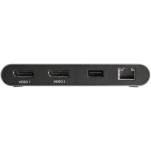Startech TB3DKM2DPL Mini Docking Station Thunderbolt 3 a 2xDisplayPort