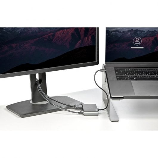 Startech TB3DKM2HDL Mini Docking Station Thunderbolt 3 a 2xHDMI