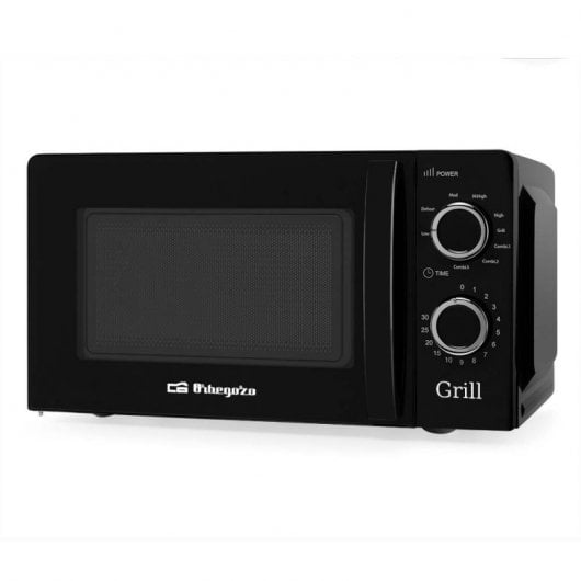 Orbegozo MIG 2131 Micro-ondes avec Grill 20L 700W Noir