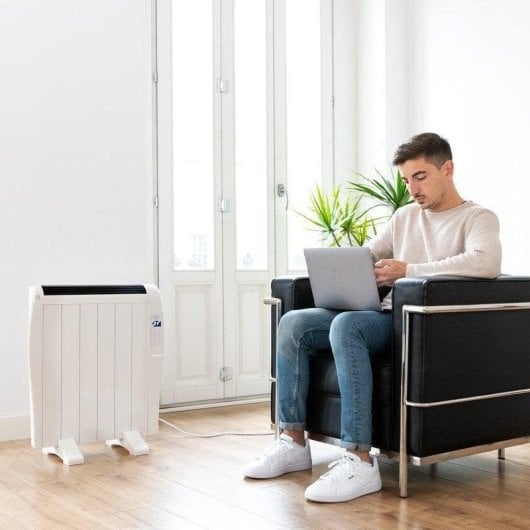 Emissor Térmico Cecotec ReadyWarm 1200 Thermal Connected 900W 6 Elementos Controlo WiFi Comando Programação