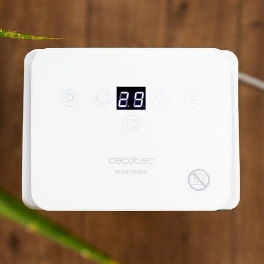 Chauffage Céramique Cecotec ReadyWarm 6400 Ceramic Sky Smart 2000W Télécommande