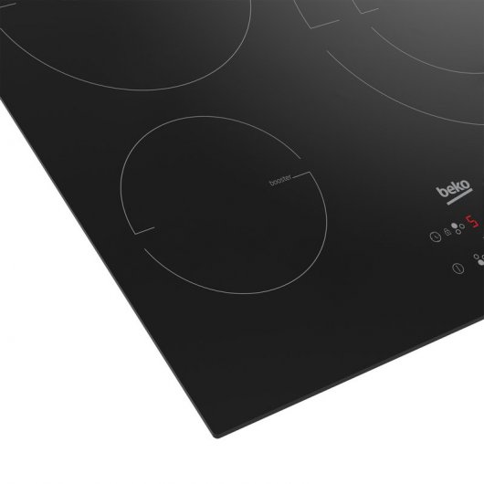 Beko HII63402MT Placa de Inducción 3 Zonas Cristal Negro