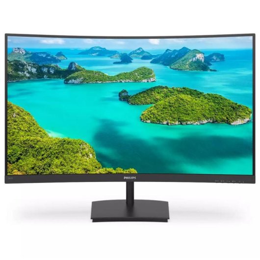 Monitor PC Philips 241E1SC 23,6" Full HD 75Hz VA Curvo FreeSync 4ms