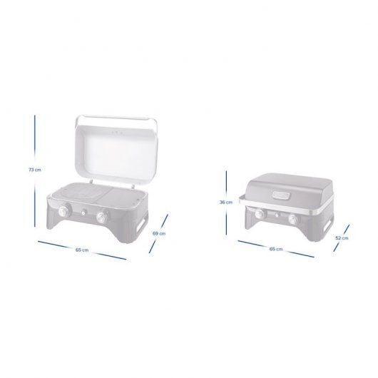 Campingaz Attitude 2100 LX Barbacoa de Gas Portátil