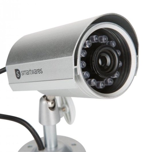 Caméra de surveillance Smartwares CS22D Factice Intérieur et Extérieur LED Rouge