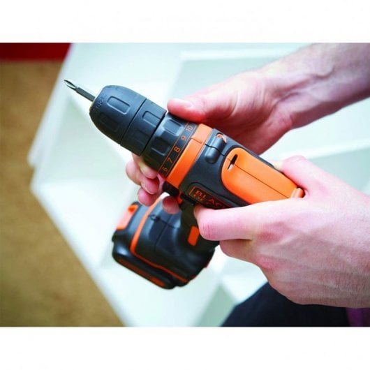 Perceuse-visseuse sans fil Black & Decker BDCDD12-QW 10,8 V