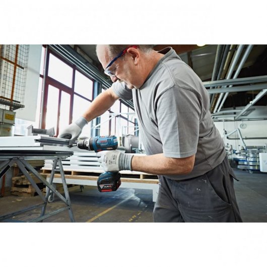Bosch Proffesional GSB 14.4 V-EC Taladro Percutor + 2 Baterías + Cargador