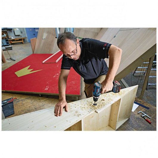 Bosch Proffesional GSB 14.4 V-EC Taladro Percutor + 2 Baterías + Cargador