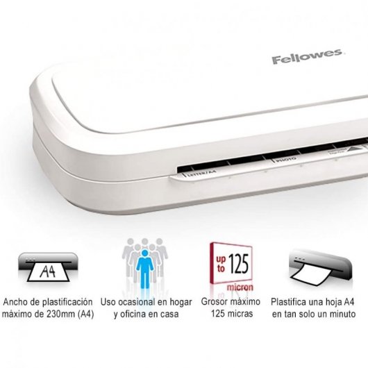 Fellowes L125 A4 Plastificadora de Documentos Formato A4