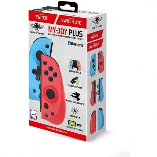 Spirit of Gamer My Joy Plus blau/rote Joy-con-Controller für Nintendo Switch