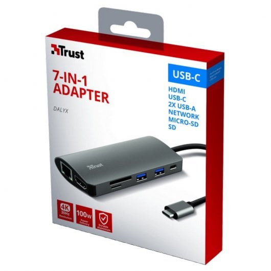 Vertrauen Sie Dalyx Hub 2xUSB/USB-C/HDMI/RJ-45