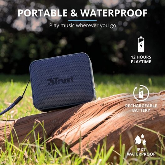 Trust Zowy Compact Altavoz Bluetooth 5W Azul