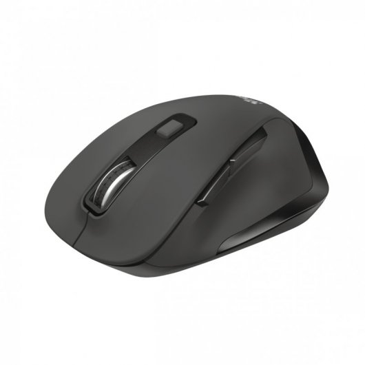 Trust Fyda Ratón Ergonómico Óptico Inalámbrico 2400DPI Negro