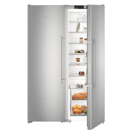 Liebherr SBSef 7242 Frigorífico Americano A++ Acero Inoxidable