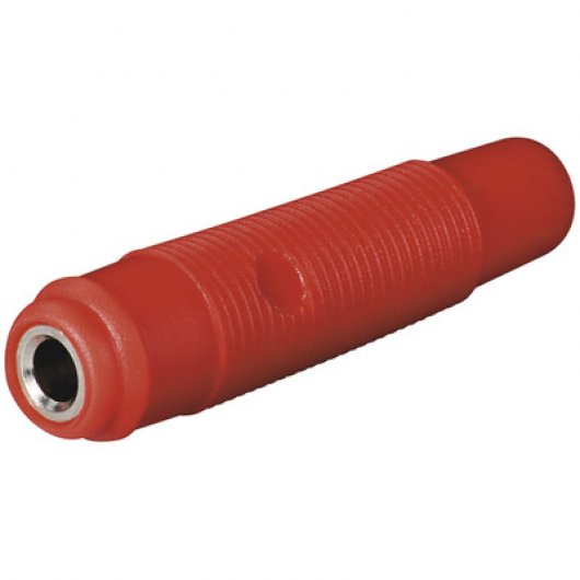 Goobay Conector Banana Hembra Rojo