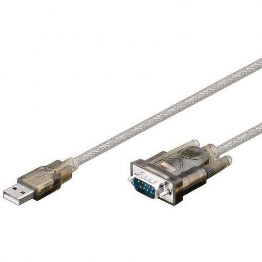 Goobay Cable Serie RS232 a USB Macho/Macho 1.5m