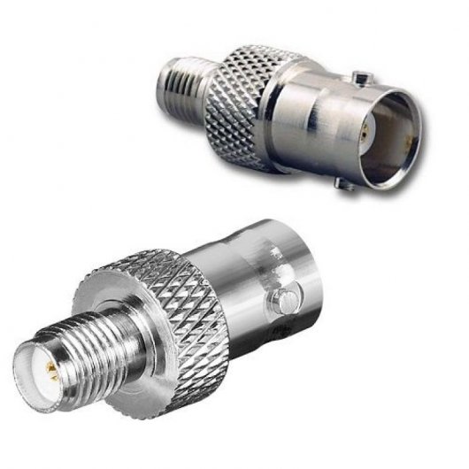 Goobay Adaptador SMA a BNC Hembra/Hembra Gris