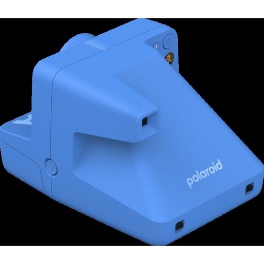 Câmara instantânea Polaroid Now Gen 3 MoMa Edition azul auto USB-C flash